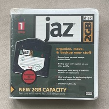 Iomega Jaz 2GB Disk Cartridge - Brand New / Factory Sealed picture