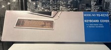 Vintage 1980s Smoke Tint Cover For 84 Key Keyboard ROC Model YU-KC10 80s New picture