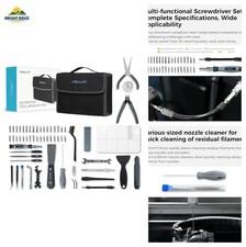 Creality 74 Pcs 3D Printer Tools Kit with Storage Bag, 3D Printer Accessories To picture
