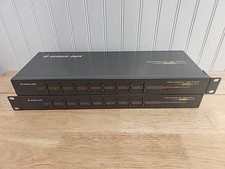 Lot Of 2 IOGEAR GCS138 8-Port MiniView Ultra PS/2 KVM Switch NO CABLES picture