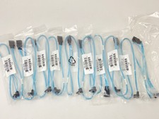 10 SuperMicro CBL-0227L 48cm SATA Round Cable S-RA SAS/ SATA/ NVMe Rt Angle picture