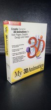 Vintage Pc MySoftware My 3D Animation Pro Windows PC Software New Sealed Box picture