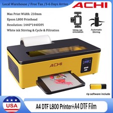 ACHI A4 DTF L800 Printer Direct to Transfer Film For Home DIY T-shirt Printing picture
