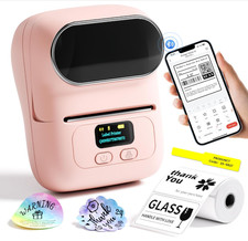 Impresora térmica de etiquetas Bluetooth mini para hogar, oficina y negocios picture