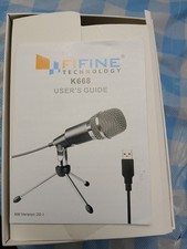 Fifine Technology Microphone USB K668 New in Box picture