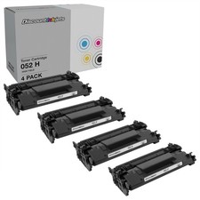 DI Toner Cartridge Replacements for Canon 052H HY (Black, 4-Pack) picture