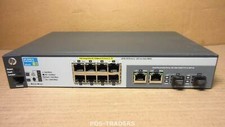HP J9137A ProCurve 2520-8-PoE Managed Switch 8x 10/100 PoE + 2x GB -DAMAGED PORT picture