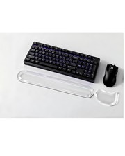 Clear Gel Computer Keyboard Wrist Rest Mouse Pad NonSlip Cooling Support picture