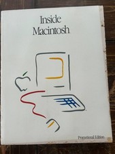 Vintage Inside Macintosh Promotional Edition Apple Developer Manual AS-IS picture