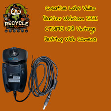 Vintage Creative Labs Video Blaster WebCam III CT6840 USB Retro Desktop Camera picture