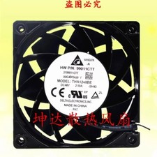 Delta THA1248BE 48V 2.50A 12038 12cm Metal Aluminum Frame Cooling Fan picture