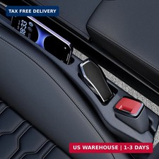 Car Seat Gap Filler 2 Pack, Soft Foam Multifunctional Seat Side Gap Filler with picture