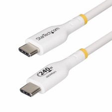 StarTech.com W129038544 USB2EPR2MW 2M White USB-C Charging Cable, Usb-If Ce ~E~ picture