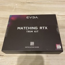 New Sealed Red/Black Matching RTX Trim Kit for EVGA 20-Series Dual Fan Cards picture