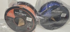 Hatchbox PLA 3D Printer Filament - Orange & Blue - 1kg Spools x2 picture