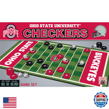 MasterPieces NCAA Ohio State Buckeyes Checkers Game - Officially Licensed picture