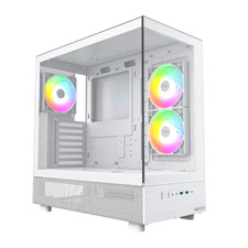 MONTECH XR XR-W ATX Mid-Tower PC Gaming Case White picture