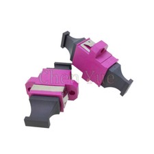 10pcs MPO/MTP Fiber Adapter UP-DOWN Integrated OM4 10G Fiber Flange Connector picture