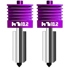 2 Pcs 0.2mm Hotend Nozzle Kit for P2S, A2L, H2D, X2D, H2S, H2C picture