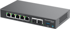 Grandstream GCC6010 Router / IP PBX (5) Gbe RJ-45 (2) 2.5 Gbr SFP Ports picture