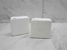 Lot of 2 Genuine Apple A2166 96W USB-C MacBook Pro Power Adapters TESTED picture