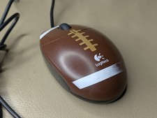 Logitech Football Mouse M-UV55a Wired USB -Tested Working picture