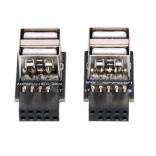 Cablecy 2pcs/lot 9Pin 10Pin Motherboard Female Header to Dual USB 2.0 Adapter picture