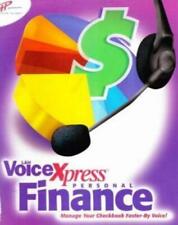 L&H Voice Xpress Personal Finance 4 PC CD translate speech to text money program picture