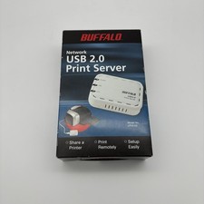 Buffalo LPV3-U2 Network USB 2.0 Print Server Ethernet Printer Sharing Device picture