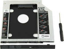 Universal 9.5Mm SATA to SATA 2Nd SSD HDD Hard Drive Caddy Adapter Tray picture
