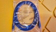 Monoprice OEM 7Ft. Cat6 Ethernet Patch Cord(UTP) Stranded 568B, Blue picture