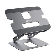 J5Create JTS127 Adjustable Aluminum Multi Angle Laptop Stand Up To 16