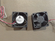 2PCS DELTA EFB0412HHD BRUSHLESS 12VDC ELECTRICAL FANS 0.15A 3-WIRE 1-5/8