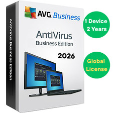 AVG AntiVirus Business Edition 2026, 1 Device / 2 Years (Global Activation Code) picture
