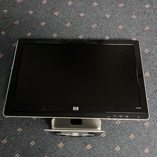 HP 2010i 20 Inch Widescreen LCD Monitor Built-in Speakers DVI VGA WC030A Black picture