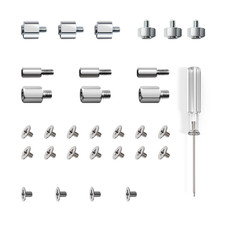 30PC M.2 Nvme SSD Screw Kit, M.2 Standoff and Mounting Screws for Asus Asrock picture