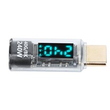 USB C Adapter Power Meter Tester PD 240W 8k 60Hz 40Gbps Transfer USB C Male To picture