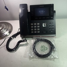 Yealink SIP-T46G 6-Line gigabits IP Phone Desk With HDMI Cord picture