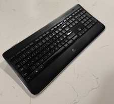 Logitech K800 Y-R0011 Wireless Illuminated Backlit Keyboard No USB Receiver picture