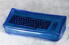 Premium PVC Dust Cover for Commodore C64 I - Clear & Colored Transparent 0.35mm picture