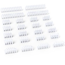 Sirlyr PSU Wire Management Kit – 24 PCS PC ATX Power Supply Cable White  picture