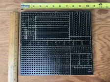 Vintage IBM 407-8-9  Accounting Machine Plugboard Control Panel picture