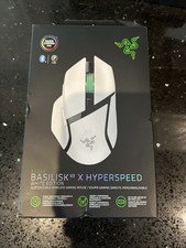 NEW - Razer Basilisk V3 X Hyperspeed RBG Optical Bluetooth Gaming Mice, White picture