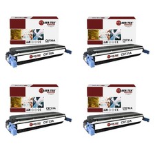 4Pk LTS 645A BCMY Compatible for HP LaserJet 5500 5500dn 5500n 5550 Toner picture