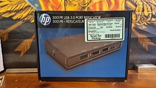HP 3001PR USB 3.0 Port Replicator w/ AC Adapter picture