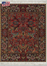 Lextra Mouserug Mouse Pad Floral Arabesque Computer Mouse Oriental Rug picture