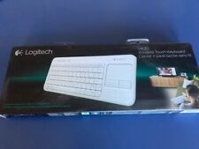 New Logitech Wireless Touch Keyboard K400 White-With Built-In Touchpad  picture