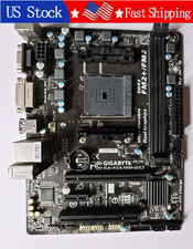 Used Gigabyte GA-F2A78M-DS2 Motherboard FM2/FM2+ AMD A78 Micro ATX DDR3 picture