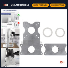 VESA Mount Adapter Kit for Monitor Stand - Adjustable, Easy Installation, Compat picture