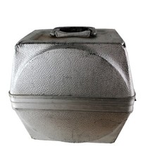 Visible Computer Supply Aluminum Mainframe 9 Track Tape Reel Carrying Case picture